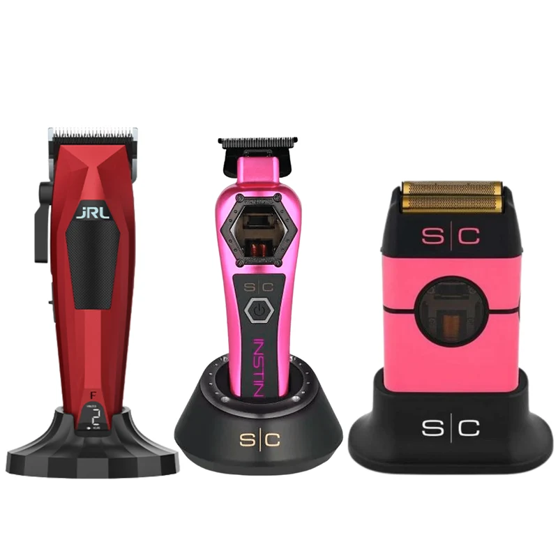 JRL 3000 Clipper + Stylecraft Instinct Trimmer Metal Edition + Stylecraft Instinct Shaver Metal Edition