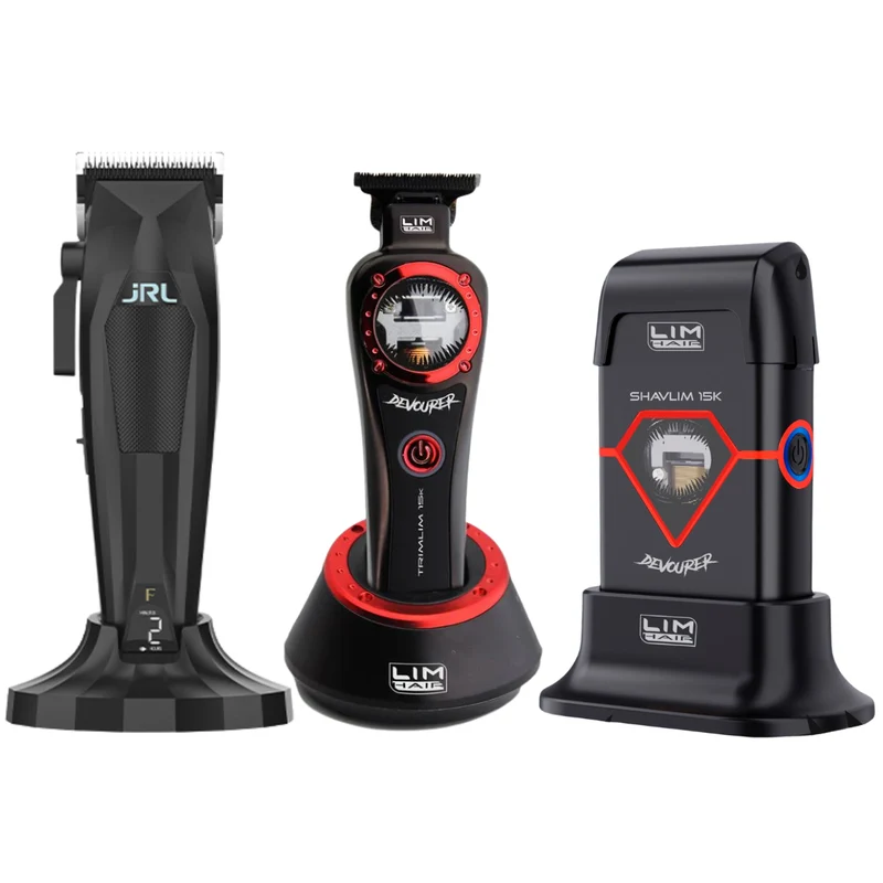 JRL 3000 Clipper + Trimlim Devourer Trimmer + Shavlim Devourer Shaver