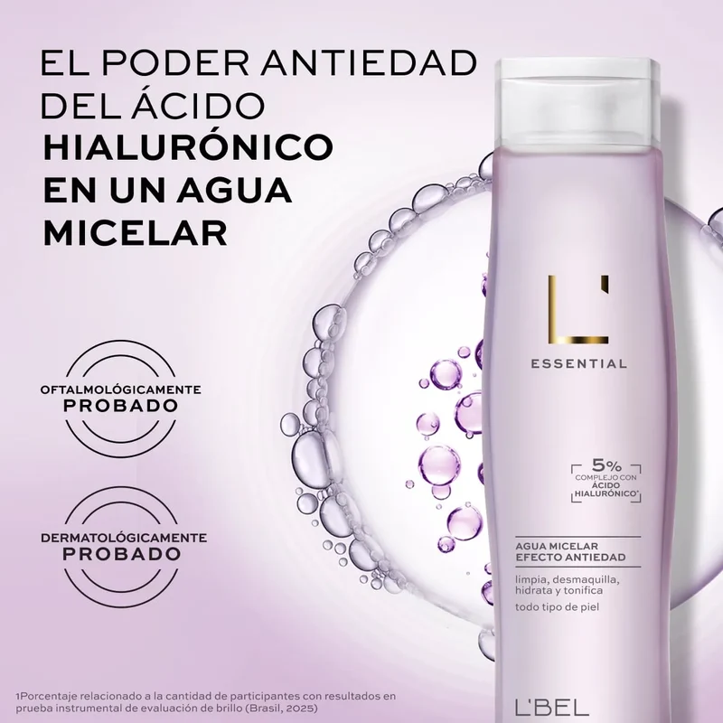 Essential Agua Micelar Efecto Antiedad 180ml.