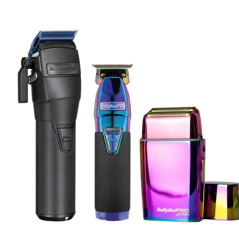 FXOne Clipper + Skeleton Trimmer + FX02 Shaver Babyliss