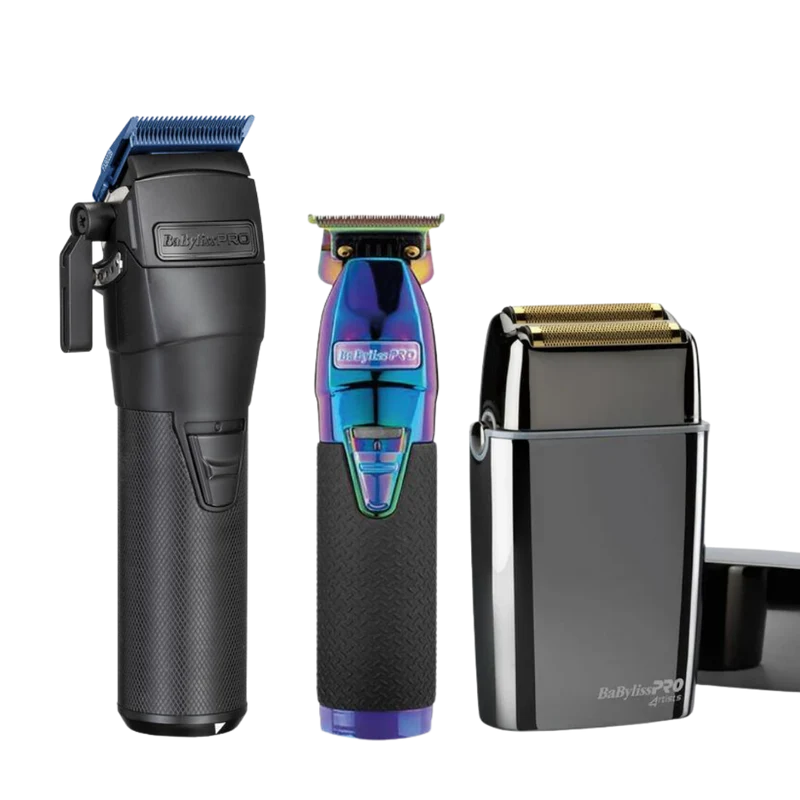 FXOne Clipper + Skeleton Trimmer + FX02 Shaver Babyliss
