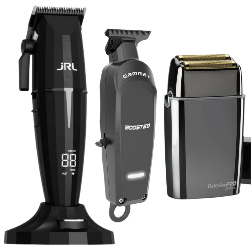 JRL Onyx + Gamma Piu Boosted Trimmer + FX02 Babyliss Shaver