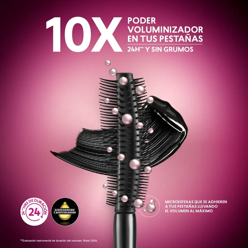Máscara de Pestañas Max Volume Lash Studio Look