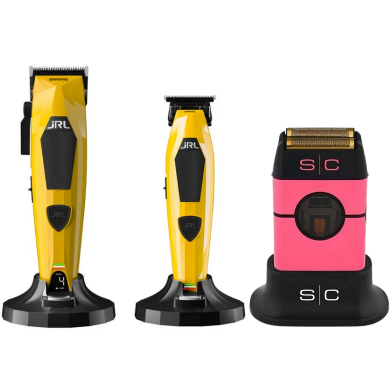 JRL Diamante Clipper y Trimmer + Stylecraft Instinct Shaver Metal Edition