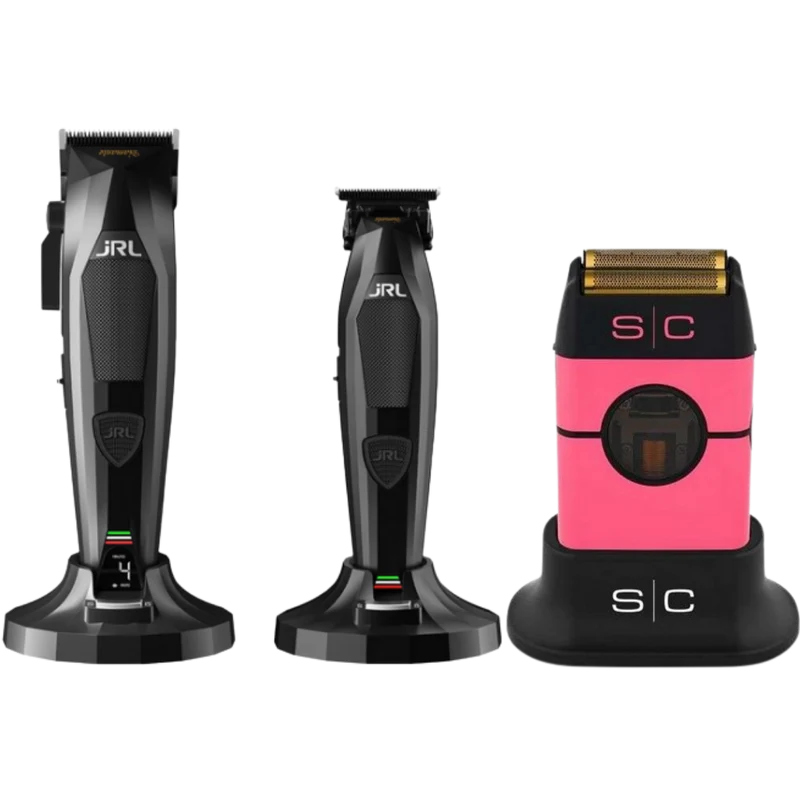 JRL Diamante Clipper y Trimmer + Stylecraft Instinct Shaver Metal Edition