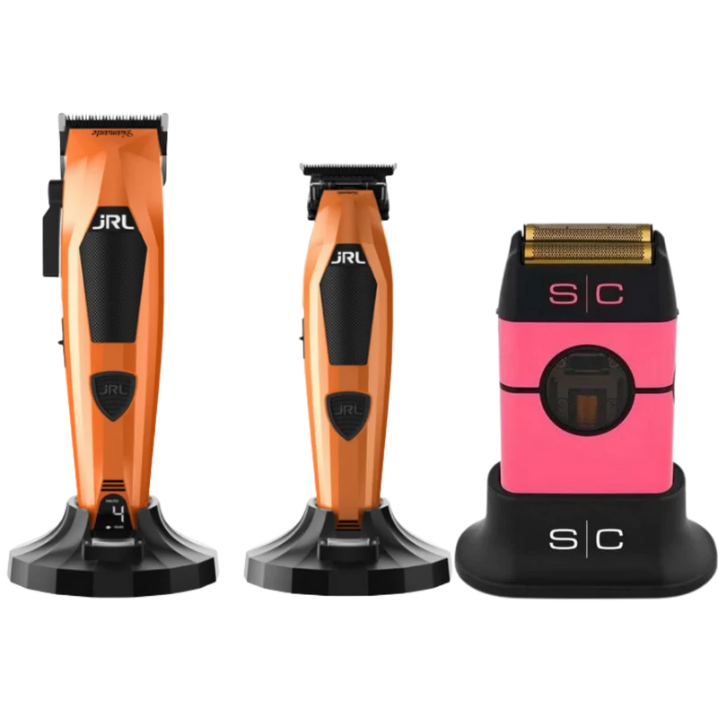 JRL Diamante Clipper y Trimmer + Stylecraft Instinct Shaver Metal Edition
