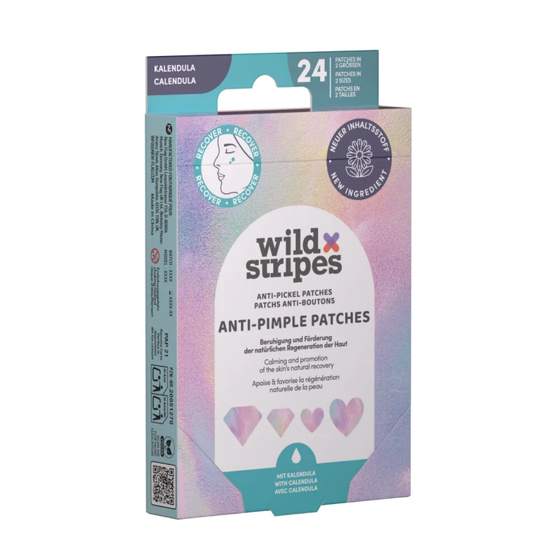 Wild Stripes Parche Anti-granos Diamond Recover - 24 apósitos