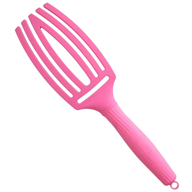 Olivia Garden - Cepillo Fingerbrush Bubble Pink - 1 Unidad