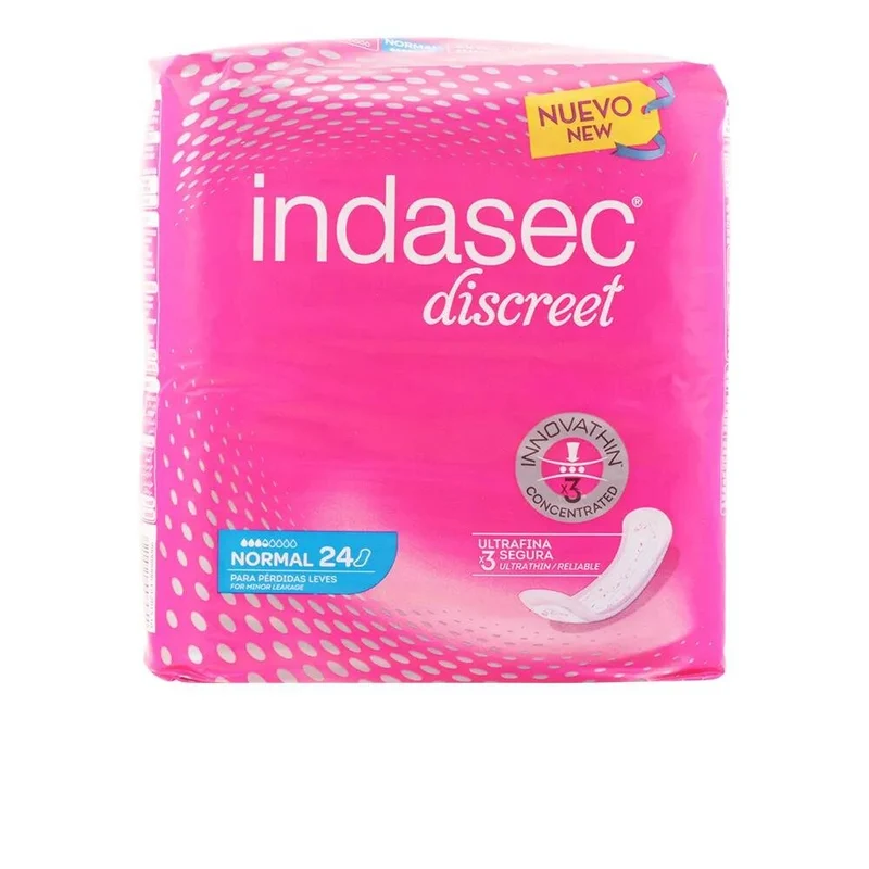 Indasec Compresas Incontinencia Normal 24 Unidades