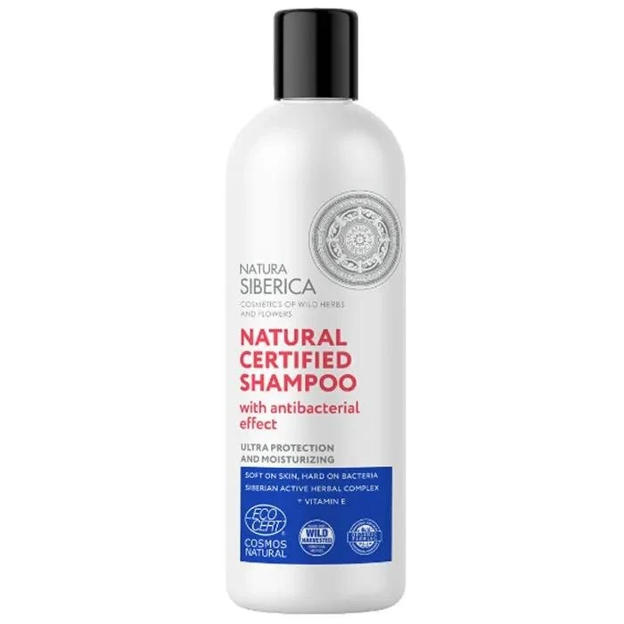 Natura Siberica Champu Natural Certificado Efecto Higienizante 400ml