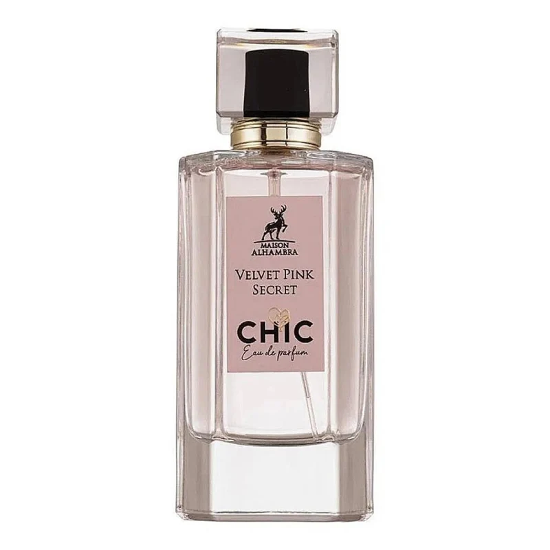 Maison Alhambra Velvet Pink Secret Chic Eau De Parfum 100ml