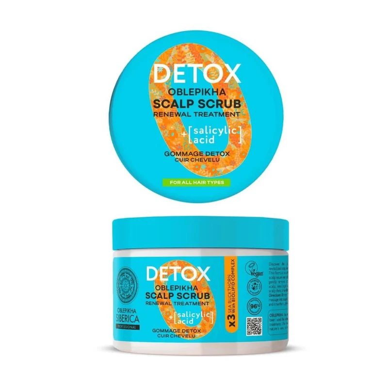 Natura Siberica Oblepikha Detox Exfoliante Acido Salicilico 300ml
