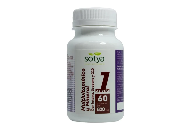 Sotya Multivitaminico y Mineral 820mg 60 Cap
