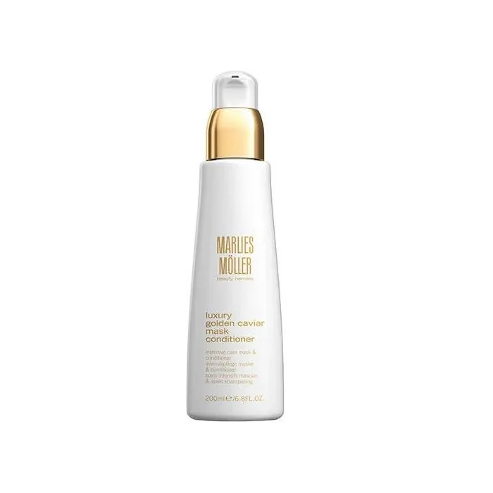 Marlies Moller Luxury Golden Caviar Mascarilla Acondicionador 200ml