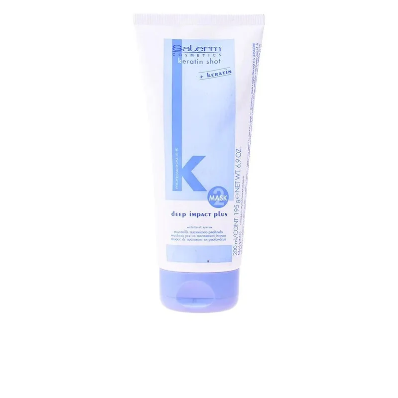 Salerm Cosmetics Keratin Shot Mascarilla Deep Impact Plus 200ml