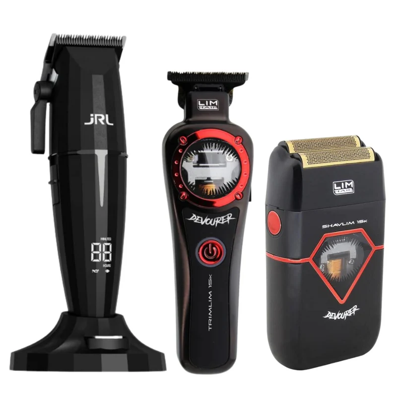 Combo JRL Onyx Clipper + Trimmer y Shaver Devourer (Trimlim & Shavlim)