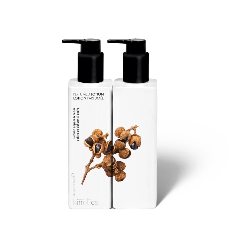 Kinetics Perfumed lotion Sichuan pepper & Cedar