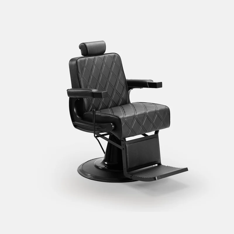Sillon Barbería Taper Negro