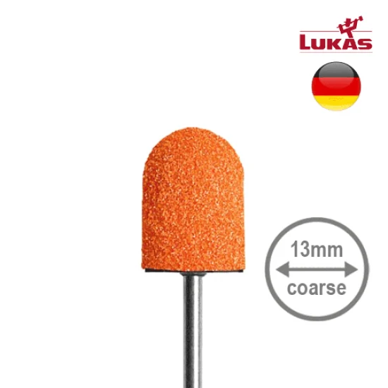 Lukas SK PODO Abrasive Sleeve, 13 mm (Coarse)