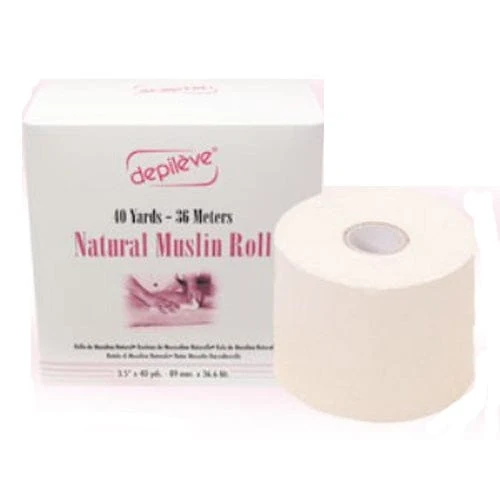 Depileve Natural Muslin Wax Strips