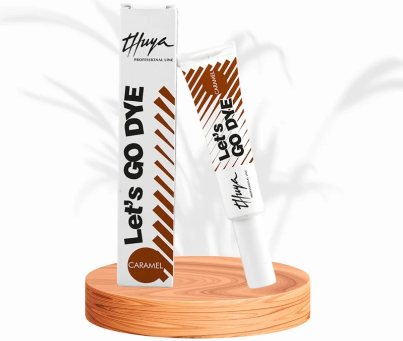 THUYA LET'S GO DIRECT DYE CARAMEL Eyebrow Color, 14 ml
