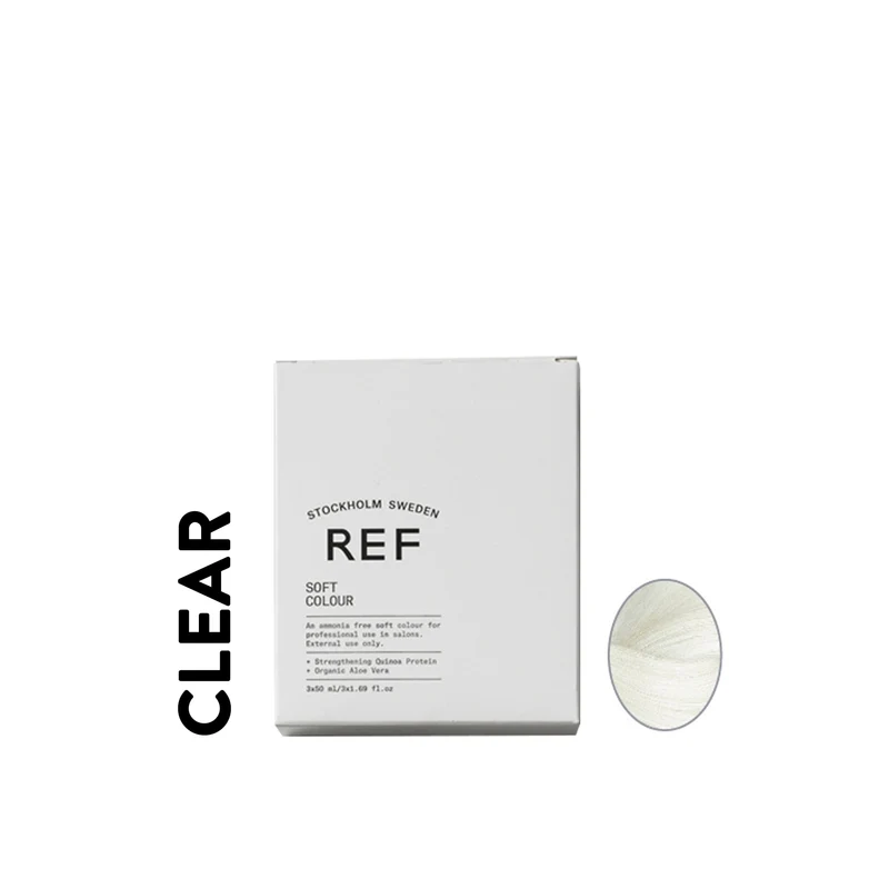 REF Soft Hair Color Toner, Clear