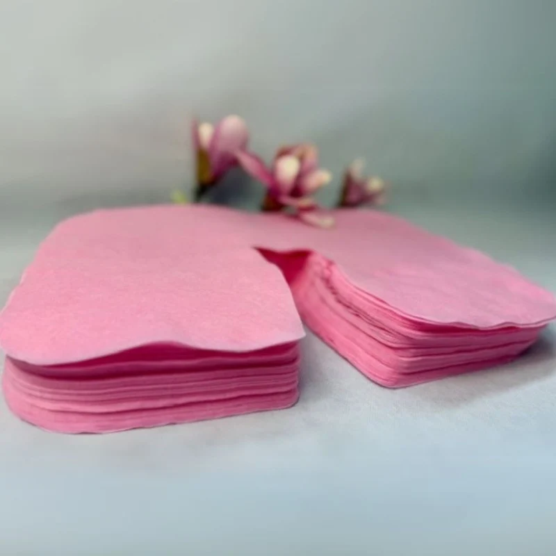 PW Headrest Cover, Y-Shape, 100 pcs., Pink