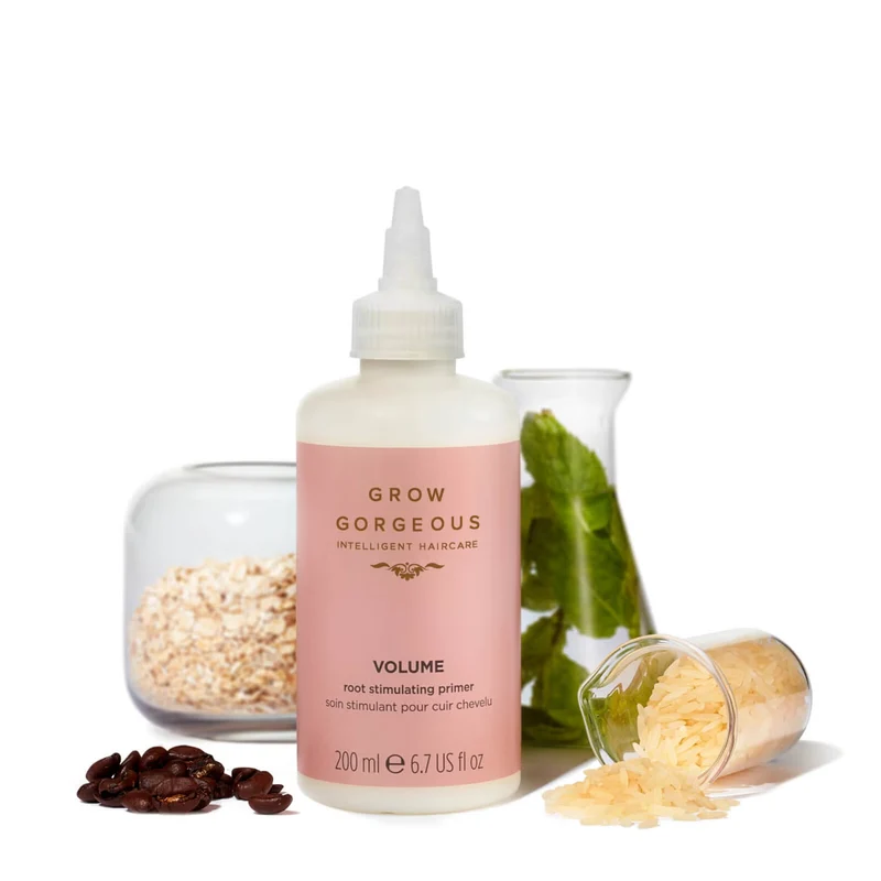 GROW GORGEOUS Volume Root Stimulating Primer - Root-stimulating volumizing primer, 200 ml
