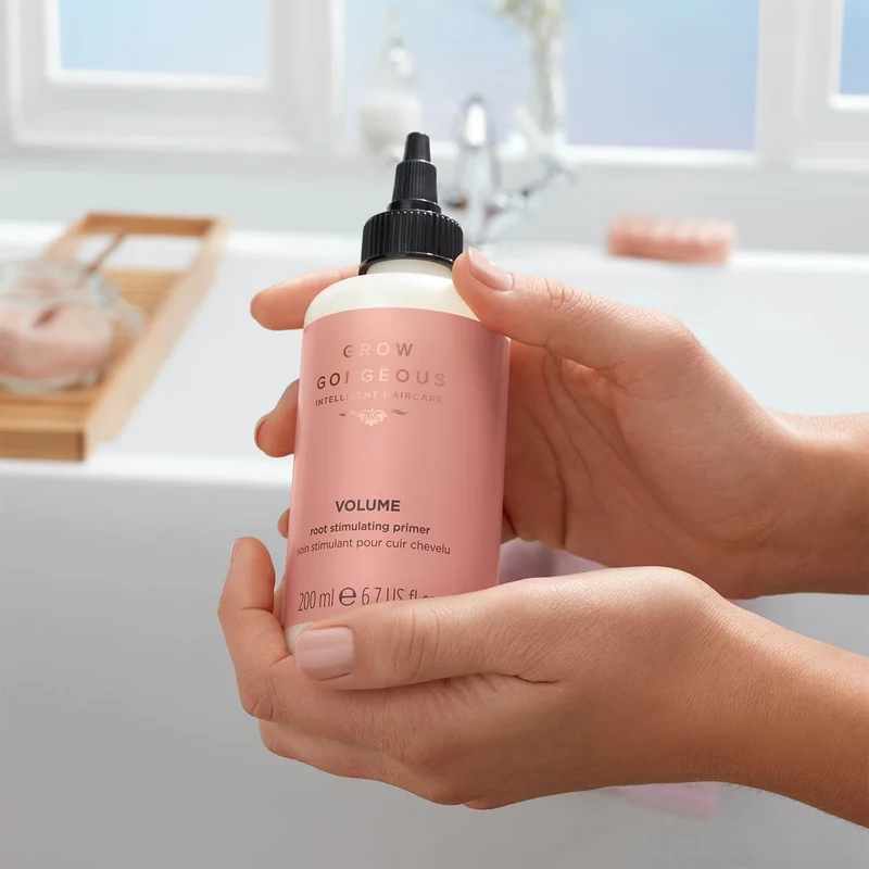 GROW GORGEOUS Volume Root Stimulating Primer - Root-stimulating volumizing primer, 200 ml