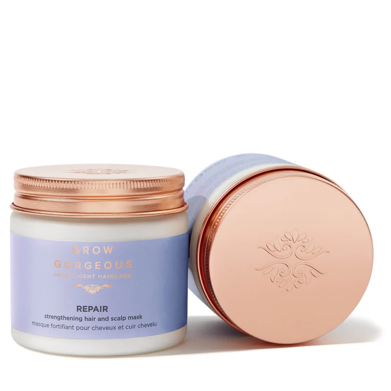 GROW GORGEOUS Repair Strengthening Hair & Scalp Mask - Restorative Hair and Scalp Mask, 200 ml