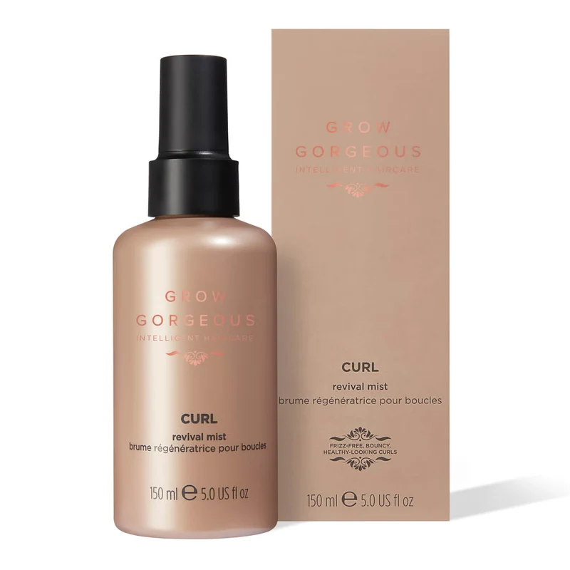 GROW GORGEOUS Curl Revival Mist - Spray for Curly Hair, 150 ml