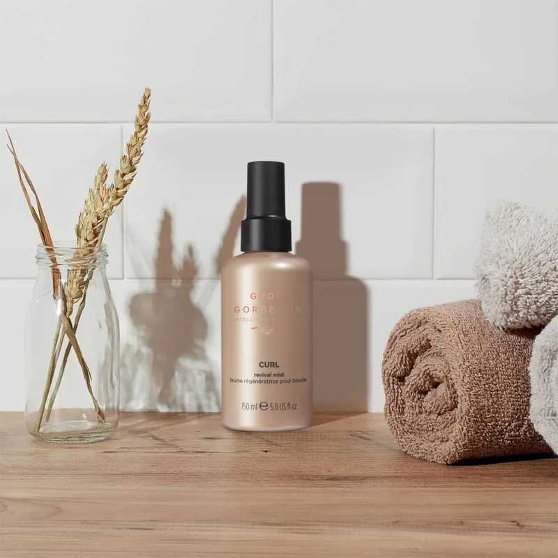 GROW GORGEOUS Curl Revival Mist - Spray for Curly Hair, 150 ml