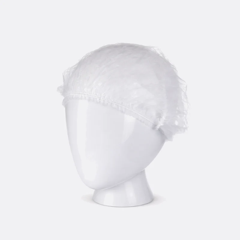 PW Disposable Caps, White, 100 pcs.