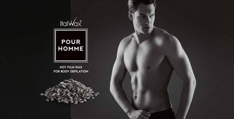 ItalWax Pour Homme Film Wax for Men 100 g