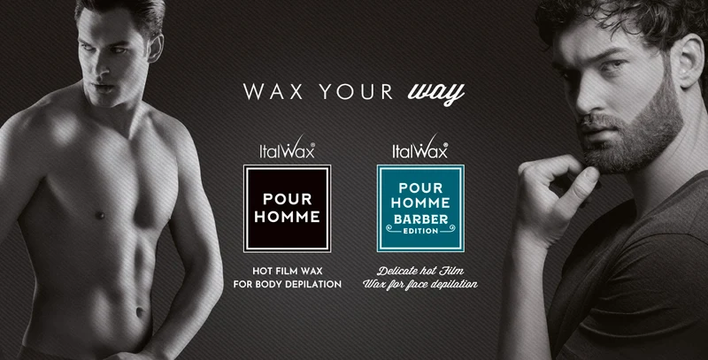ItalWax Pour Homme Film Wax for Men 100 g