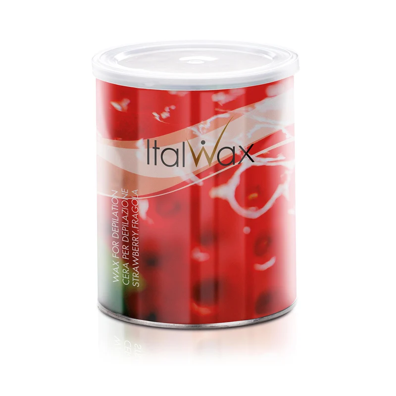 ItalWax CLASSIC Soft Wax in a Can - STRAWBERRY 800 ml