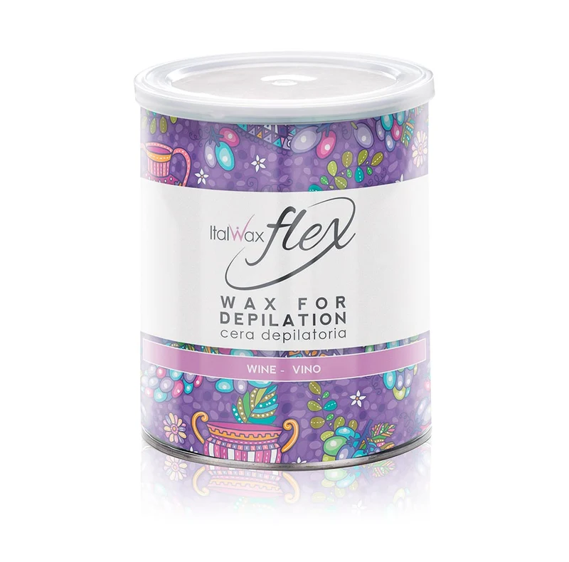 ItalWax FLEX Soft Wax in a Can - WINE 800 ml