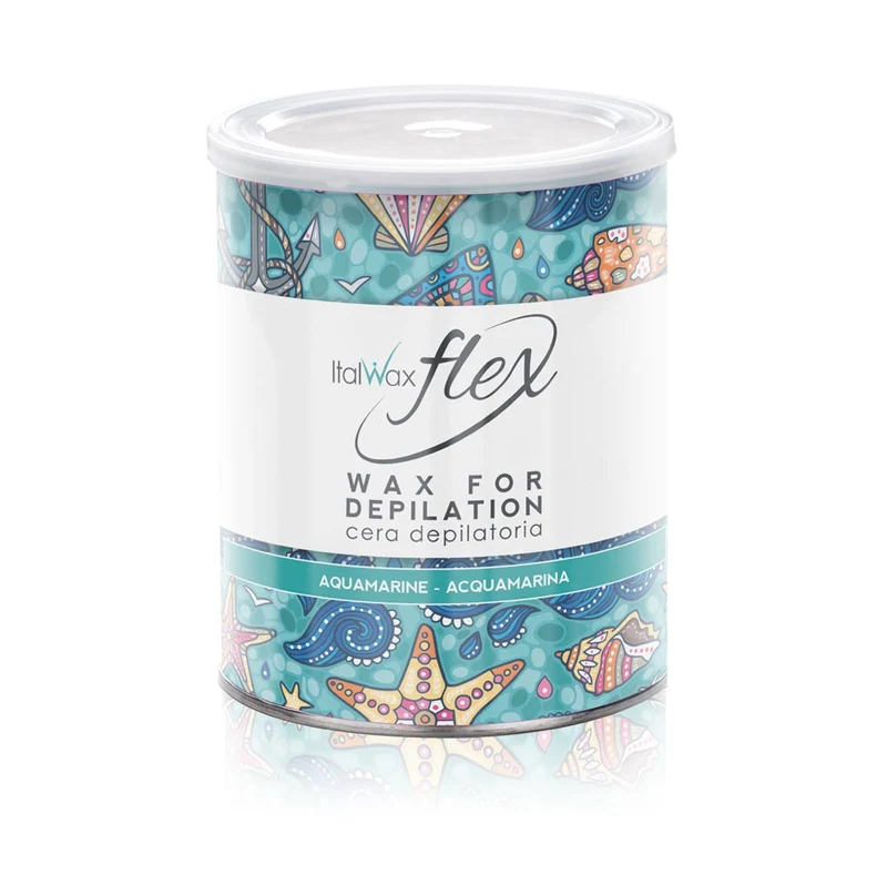 ItalWax FLEX Soft Wax in a Can - AQUAMARINE 800 ml