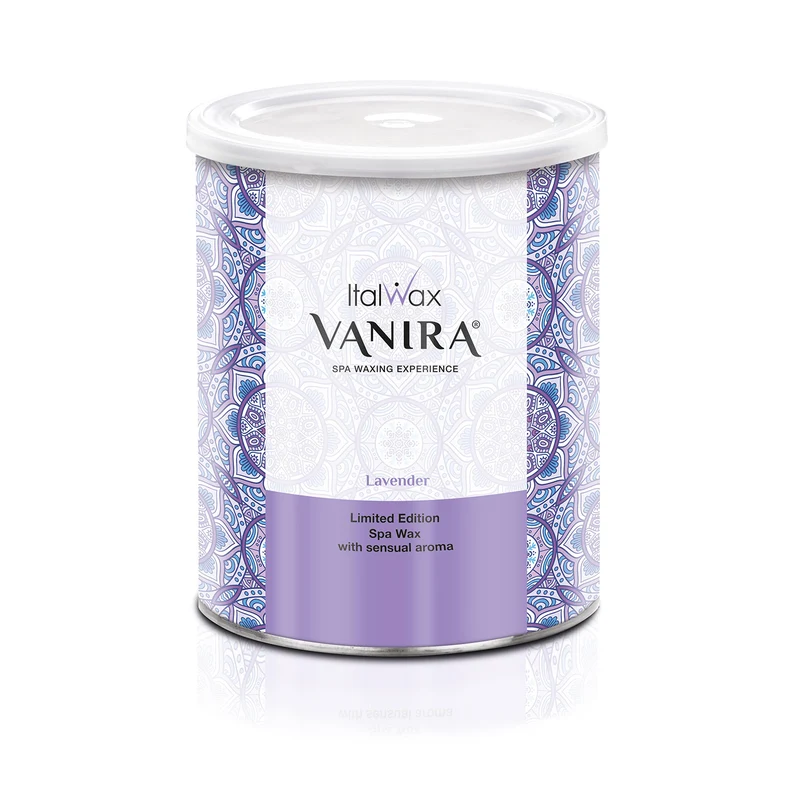 ItalWax VANIRA Premium SPA Soft Wax LAVENDER (Lavanda) 800 ml