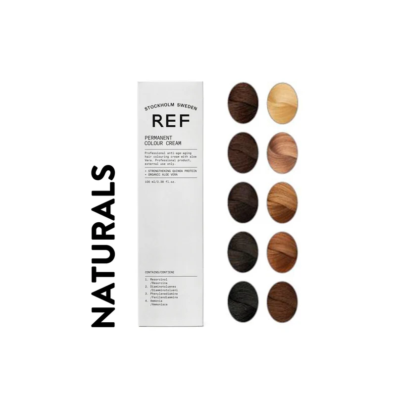 REF Permanent Hair Color, Naturals