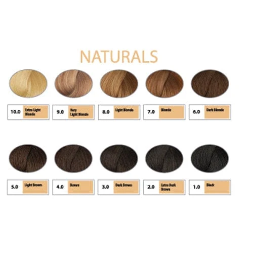 REF Permanent Hair Color, Naturals