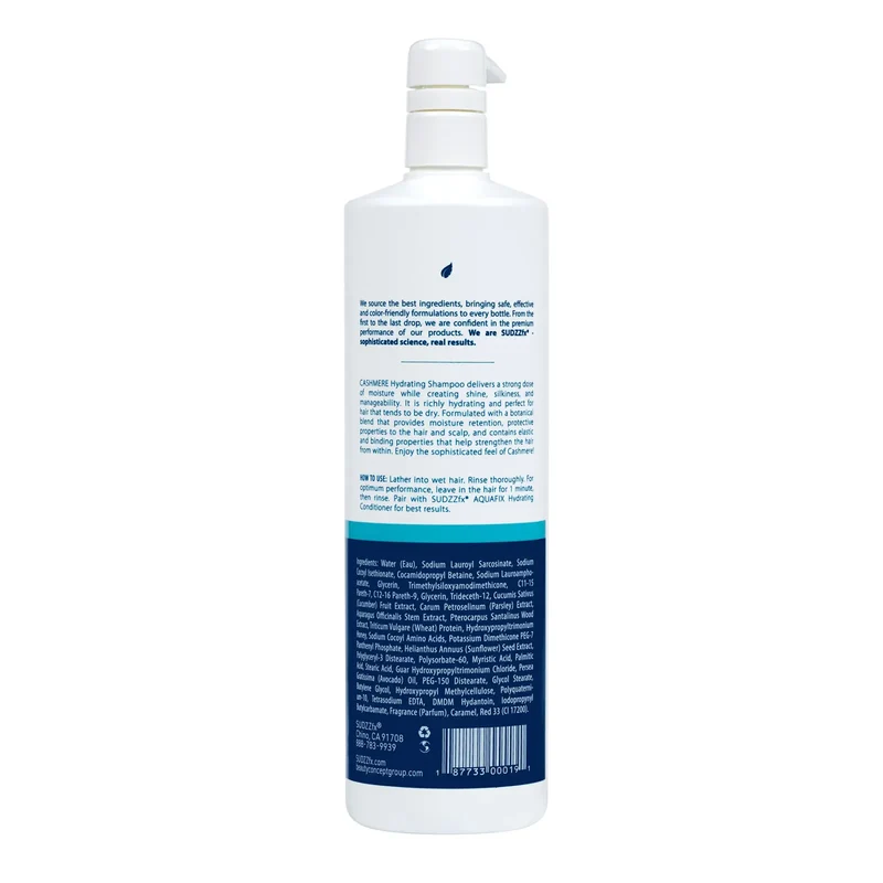 Sudzz Cashmere Hydrating Shampoo