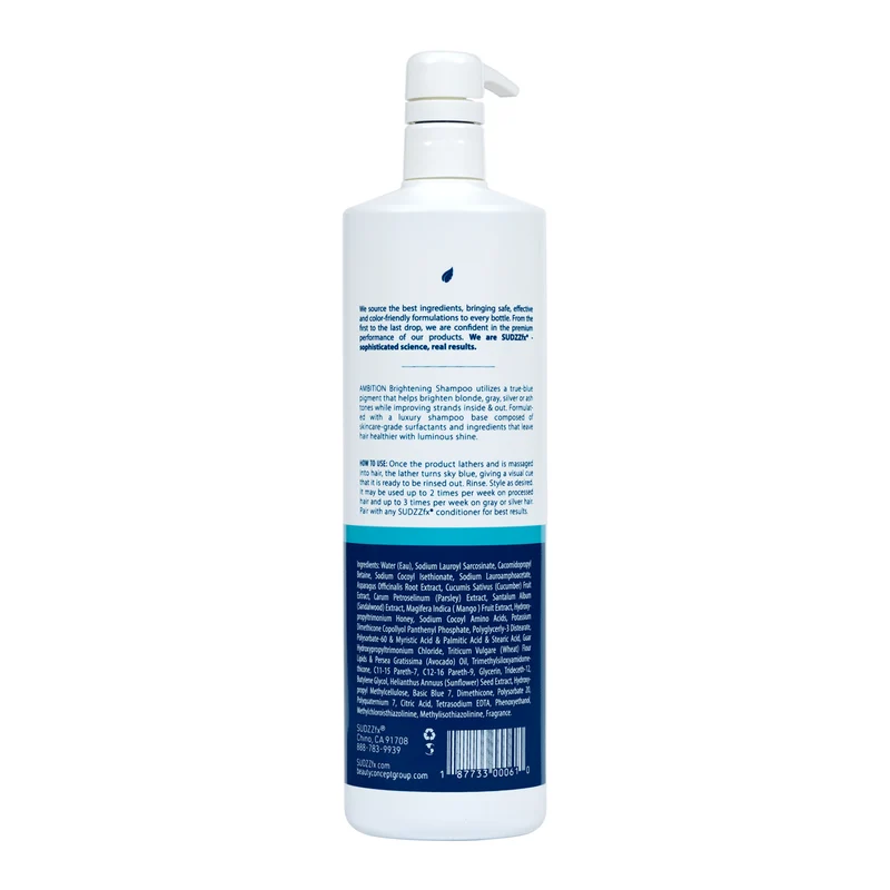 Sudzz Blonde Ambition Luxury Brightening Shampoo
