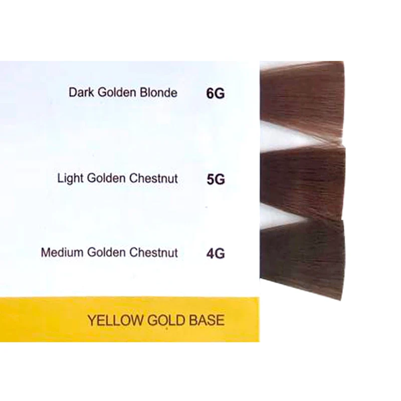 Prorituals Hair Color Cream - Gold Series
