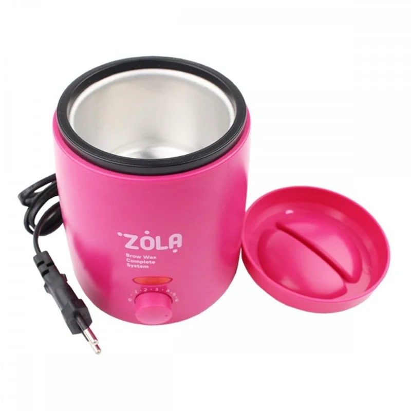 ZOLA Wax Warmer with Thermostat (Pink), 200 ml