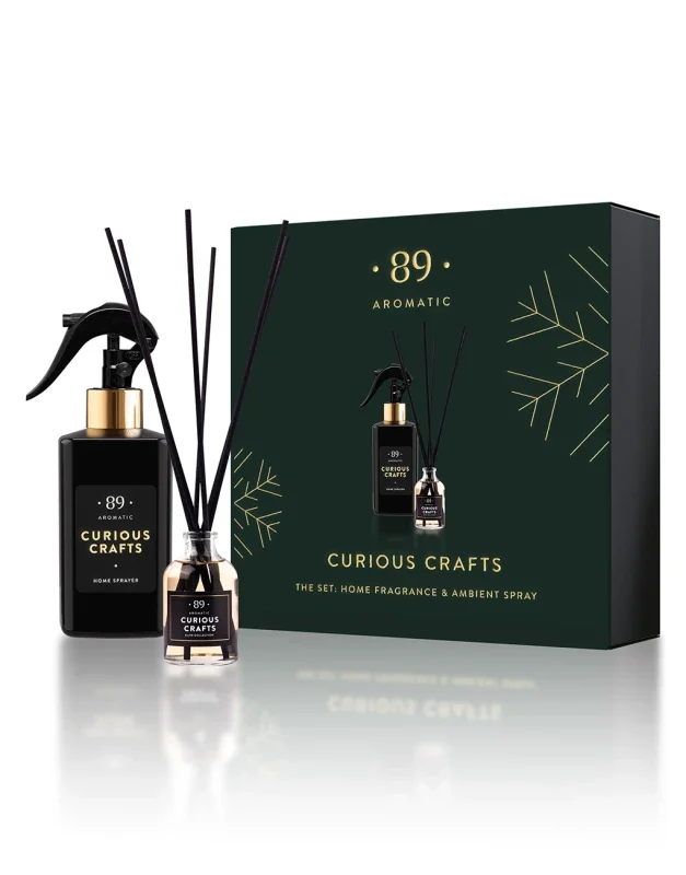 AROMATIC 89 Home Fragrance and Room Spray, Curious Crafts (Winter Collection)