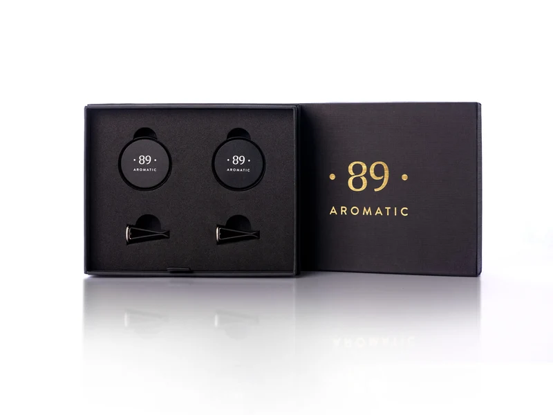 AROMATIC 89 Car Air Freshener Clips (2-pack) Conegòn (Flower and Fruit Scent)