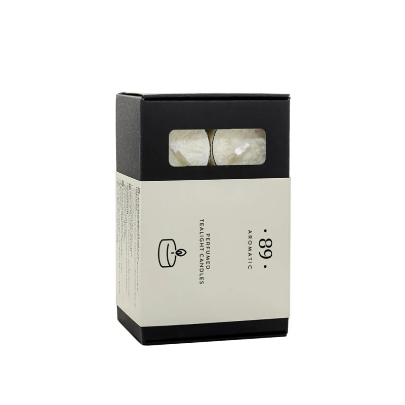 AROMATIC 89 Tea Candles, Infinity Flow, 12-pack