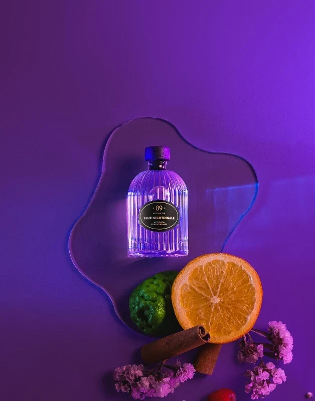 AROMATIC 89 Reed Diffuser - Retro Collection Blue Nightingale, 50 ml