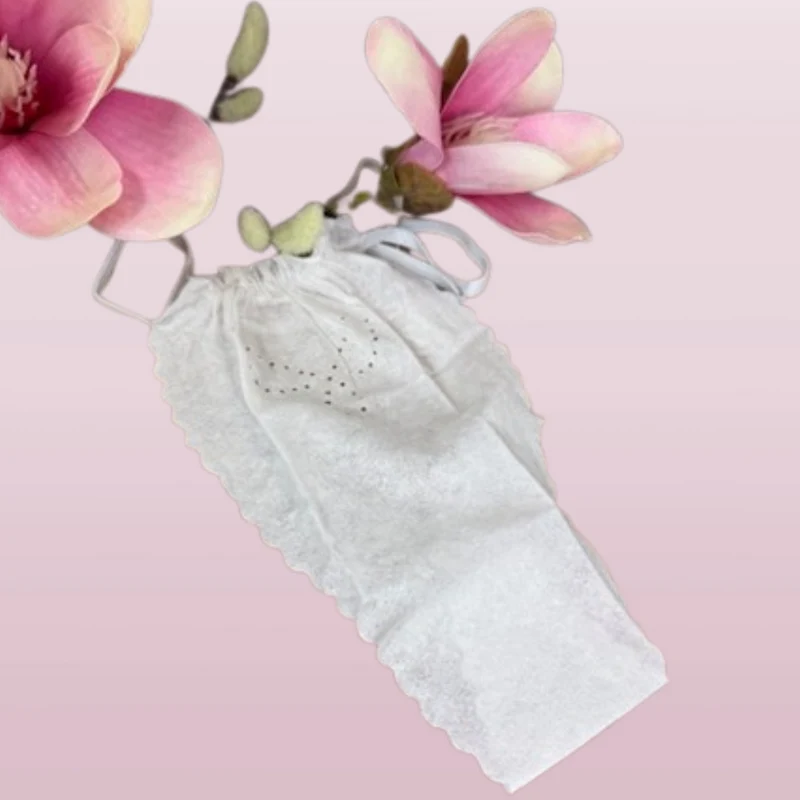 PW Nonwoven LUX Women's Bikini Panties, L size, white, 10 gb.